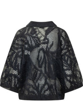 Open Knit Polo with V-Neck - Brunello Cucinelli | Lidia Shopping