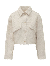 Crop Jacket with Patch Pockets and Buttons - Brunello Cucinelli | Lidia Shopping