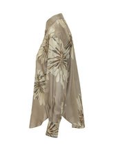 Camicia a Maniche Lunghe con Colletto Classico e Stampa Floreale - Abbigliamento Donna | Lidia Shopping