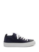 Low Top Knit Sneakers with Laces - Brunello Cucinelli | Lidia Shopping