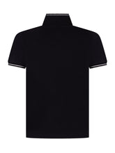 Polo a Maniche Corte con Collo a Contrasto e Patch Logo - Abbigliamento Bambini | Lidia Shopping