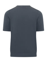 Fine Knit Crew Neck Short Sleeve Sweater - Collezione Happy Birthday | Lidia Shopping