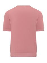 Fine Knit Crew Neck Short Sleeve Sweater - Collezione Happy Birthday | Lidia Shopping