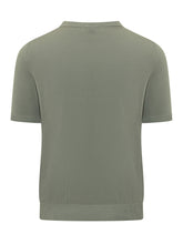 Fine Knit Crew Neck Short Sleeve Sweater - Collezione Happy Birthday | Lidia Shopping