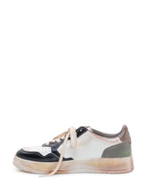 Low Top Medalist Sneakers with Lace Up and Panels - Autry | Lidia Shopping