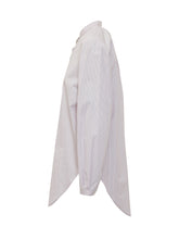 Camicia Liona a Righe con Collo Coreano - Abbigliamento Donna | Lidia Shopping