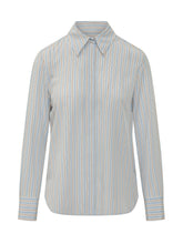 Camicia a Righe con Colletto Classico - Abbigliamento Donna | Lidia Shopping