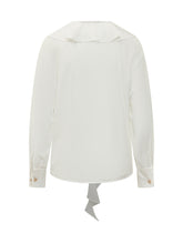 Camicia con Rouches e Laccio al Collo - Abbigliamento Donna | Lidia Shopping