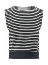 Striped Crew-Neck Vest - Collezione Happy Birthday | Lidia Shopping