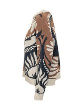 Maglia Jacquard con Motivo Floreale - Abbigliamento Donna | Lidia Shopping