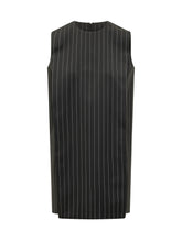 Pinstripe Dress with Belt - New Collection | Lidia Shopping