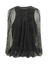 Mesh Top with Rhinestones - New Collection | Lidia Shopping