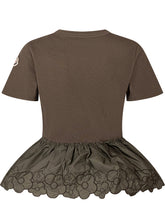 T-shirt a Maniche Corte con Balza Ricamata - Abbigliamento Bambini | Lidia Shopping