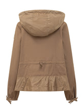 Giacca con Cappuccio e Tasche Applicate - Abbigliamento Donna | Lidia Shopping