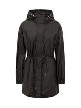 Parka Leggero con Cappuccio e Coulisse in Vita - Abbigliamento Donna | Lidia Shopping