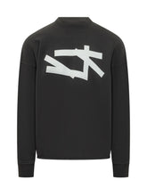 Crewneck Sweatshirt with Front Print - 44 Label Group | Lidia Shopping