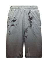 Shorts in Rete con Stampa Grafica - 44 Label Group | Lidia Shopping