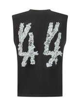 Top Senza Maniche Corto con Stampa Grafica - 44 Label Group | Lidia Shopping