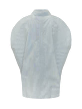 Striped Poplin Blouse - New Collection | Lidia Shopping