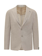 Textured Single-Breasted Blazer - Men | Lidia Shopping