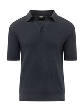 Polo in Maglia con Collo Aperto - Abbigliamento Uomo | Lidia Shopping