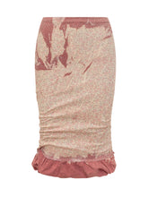 Draped Midi Skirt with Gathered Hem - Collezione Happy Birthday | Lidia Shopping