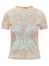 Bril T-Shirt with Floral Print and Logo - Collezione Happy Birthday | Lidia Shopping