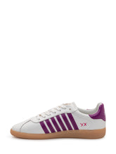 Sneakers with Laces and Contrast Inserts - Dsquared2 | Lidia Shopping