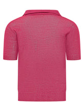 Polo in Maglia con Scollo a V e Colletto - A Paper Kid | Lidia Shopping