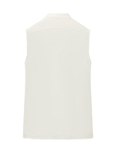 Top Senza Maniche con Collo e Fiocco - Abbigliamento Donna | Lidia Shopping