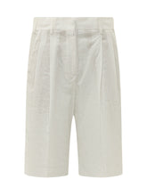 Bermuda con Pinces e Passanti in Vita - A Paper Kid | Lidia Shopping