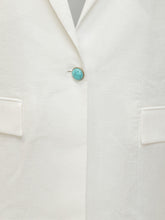 Linen Jacket with Lapels and Single Button - A Paper Kid | Lidia Shopping