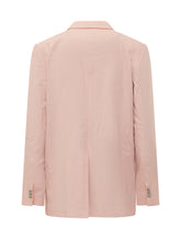 Linen Jacket with Lapels and Single Button - A Paper Kid | Lidia Shopping