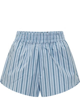 Cotton Striped Shorts with Elasticated Waist - A Paper Kid | Lidia Shopping