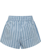 Cotton Striped Shorts with Elasticated Waist - A Paper Kid | Lidia Shopping