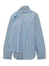 Striped Over Shirt with Pockets and Buttons - A Paper Kid | Lidia Shopping