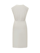 Sleeveless Midi Dress with V Neck - Calvin Klein | Lidia Shopping