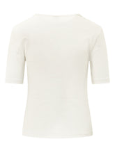 T-shirt a Coste con Logo - Abbigliamento Donna | Lidia Shopping