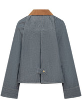 Jacket with Velvet Collar and Zip Closure - Barbour | Lidia Shopping