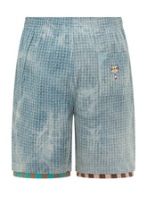 Chambray Logo Shorts - Barrow | Lidia Shopping