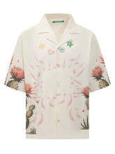 Popeline Shirt with Cactus Print - Barrow | Lidia Shopping