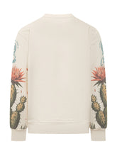 Barrow Club Sweatshirt with Cactus Print - Barrow | Lidia Shopping