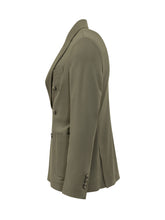 Double Breasted Piquet Blazer with Pockets - Circolo | Lidia Shopping