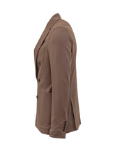 Double-breasted Piquet Jacket - Circolo | Lidia Shopping