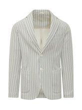 Striped Blazer with Pockets - Circolo | Lidia Shopping