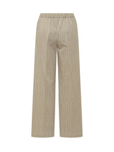 High Waisted Pinstriped Trousers - Circolo | Lidia Shopping