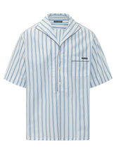 Camicia a Maniche Corte con Righe e Tasche - Abbigliamento Uomo | Lidia Shopping