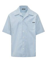 Camicia a Maniche Corte con Righe Sottili - Abbigliamento Uomo | Lidia Shopping