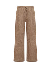 Wide Leg Trousers with Elastic Waist and Stripes - Collezione Happy Birthday | Lidia Shopping