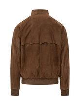 Giacca G9 in Pelle Scamosciata con Zip - Abbigliamento Uomo | Lidia Shopping